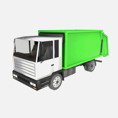 2-Axle Garbage Truck
