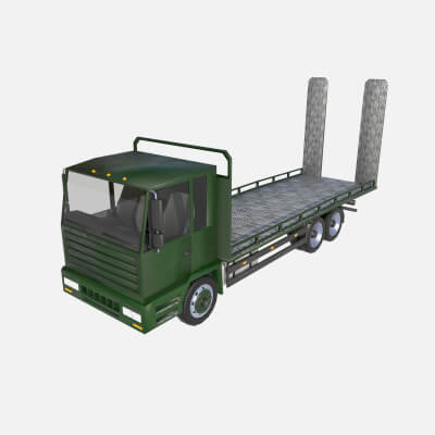 3-Axle Platform Truck
