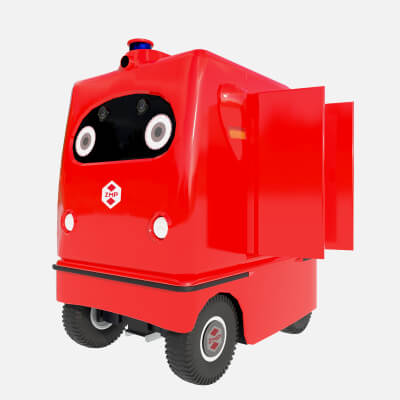 Japanese delivery robot Deliro