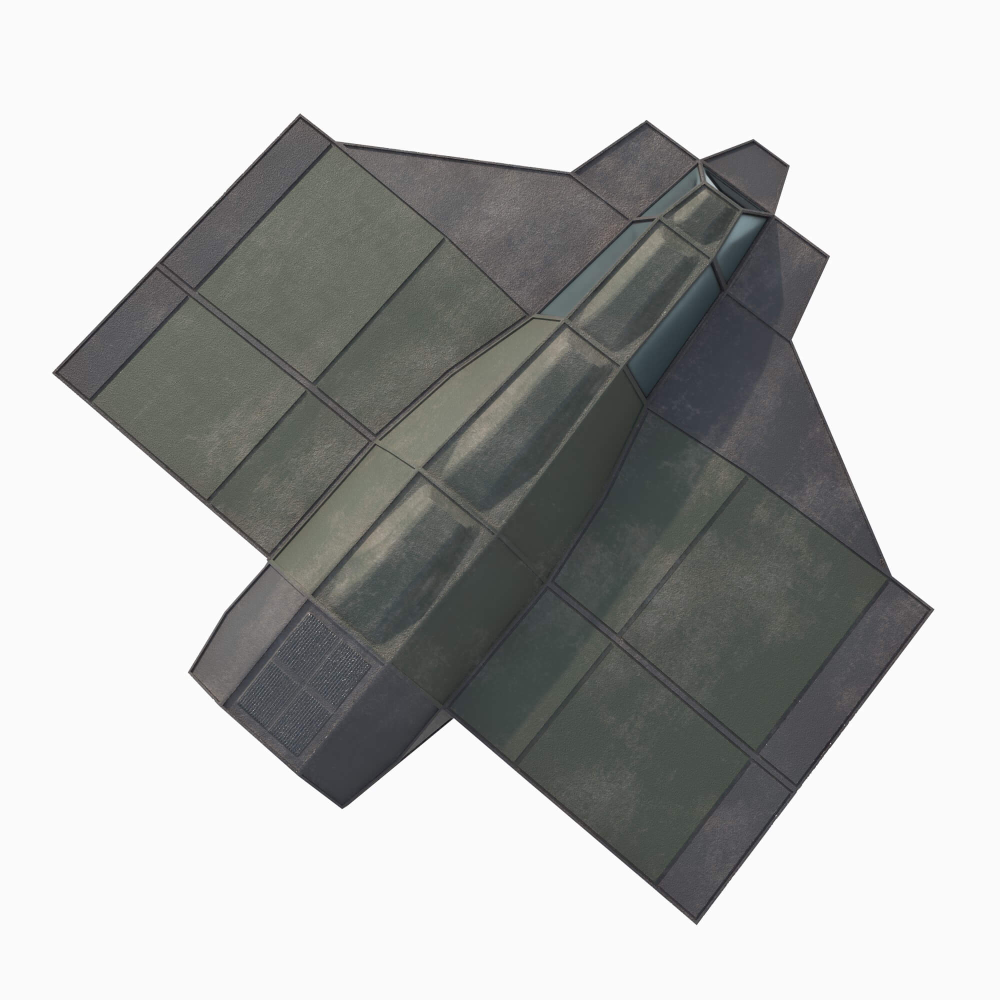 Cargo Space Ship 3 3D Model by katherina