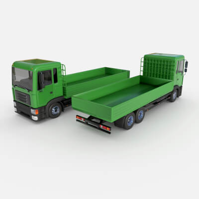 Open Body Truck by katherina