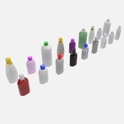 Shampoo Bottle Mockup