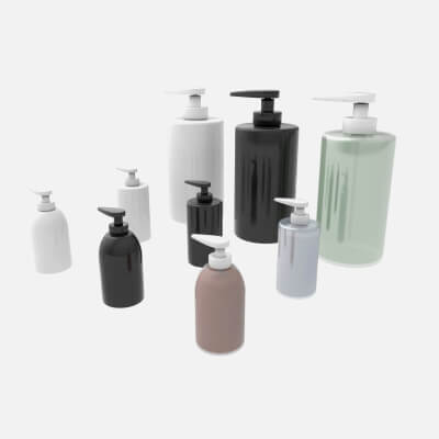 Soap Bottle Mockup