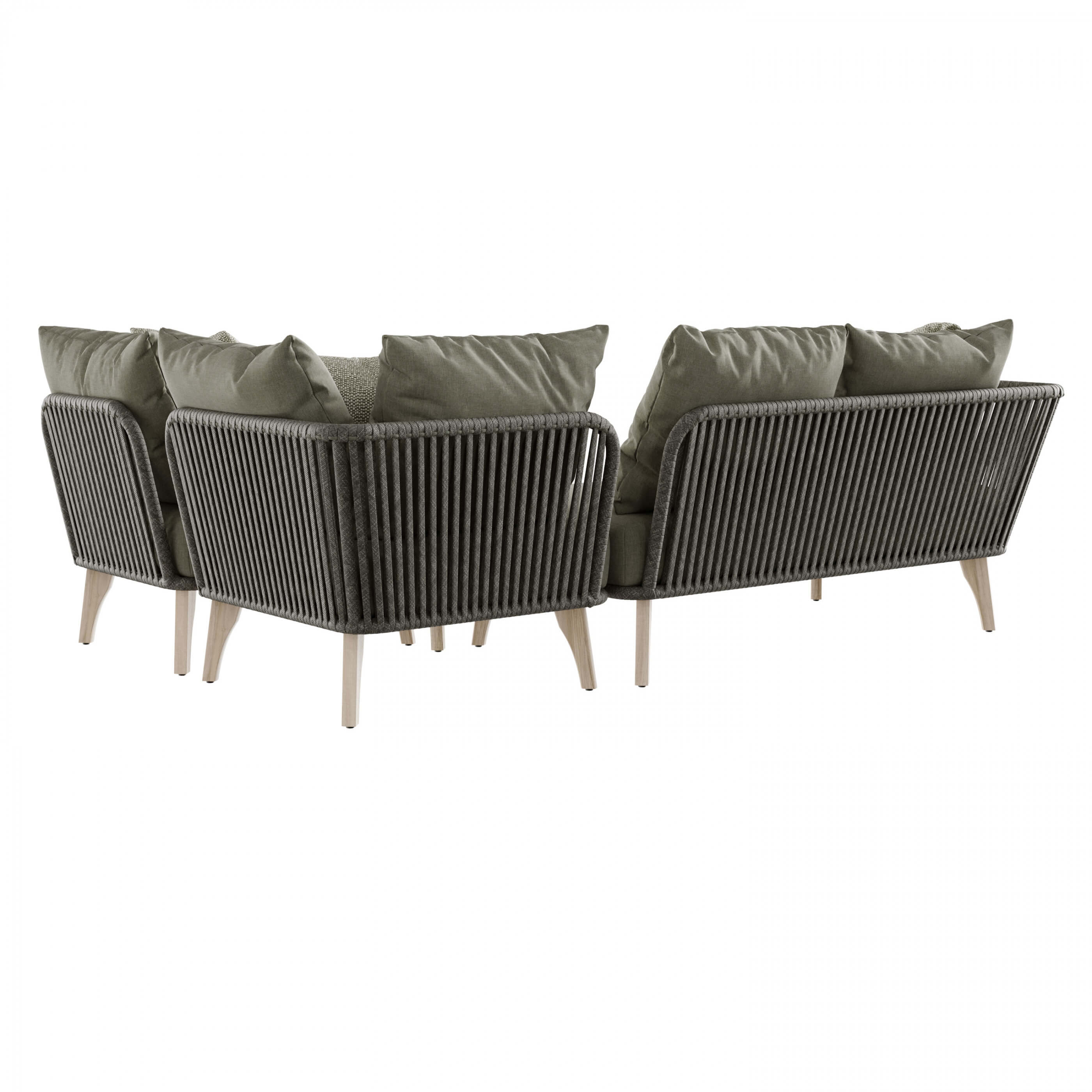 4so Santander Lounge Set - 3D Model by Katmit