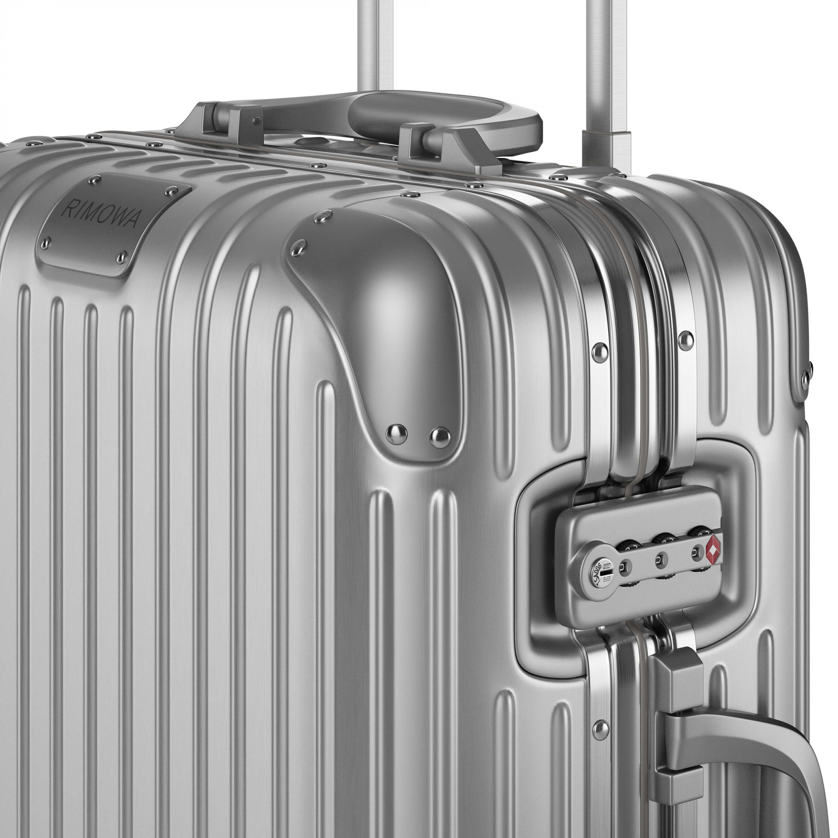 Aluminium Suitcase Collection - 3D Model by Katmit