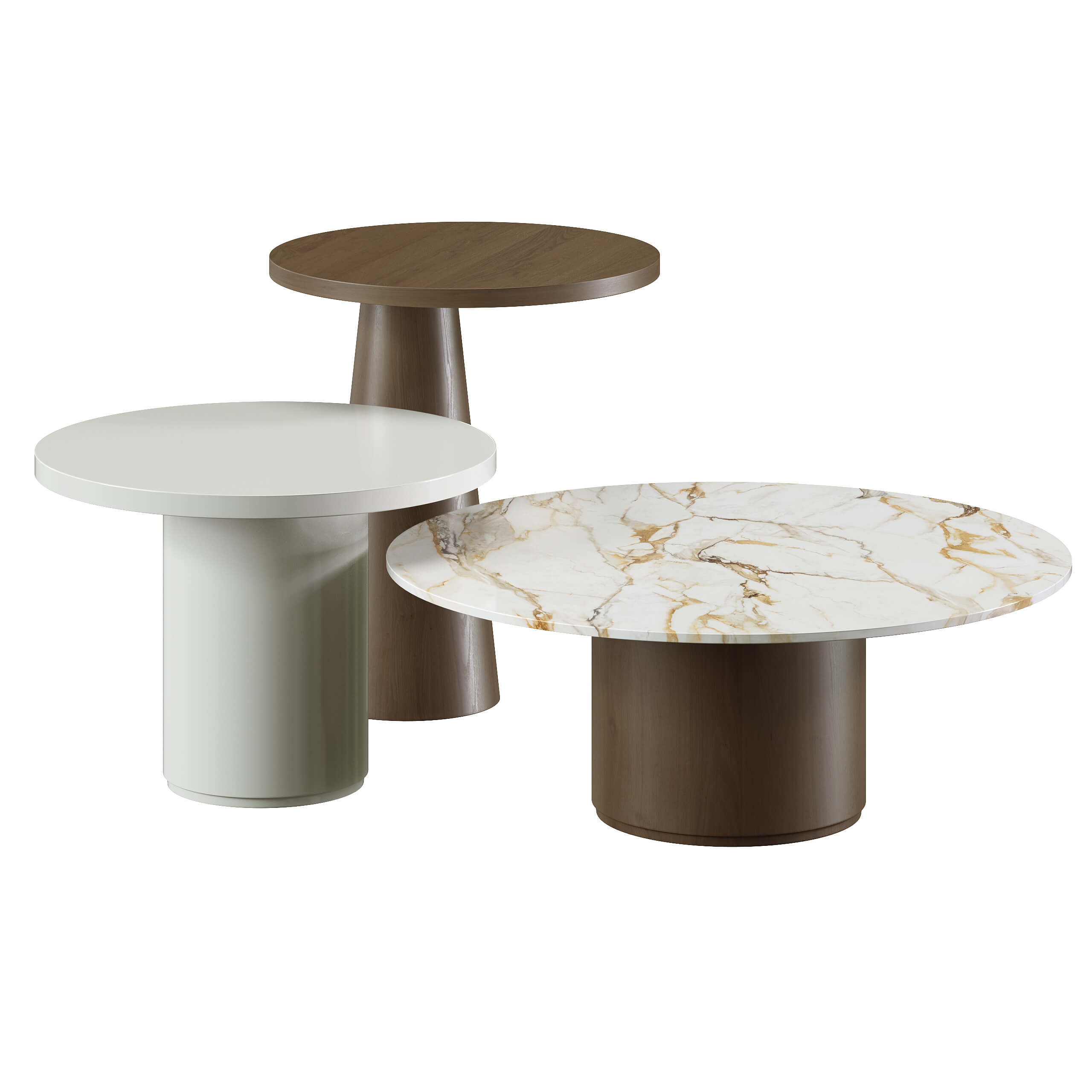 Dexter Coffee Table by David Shaw 3D Model by Katmit