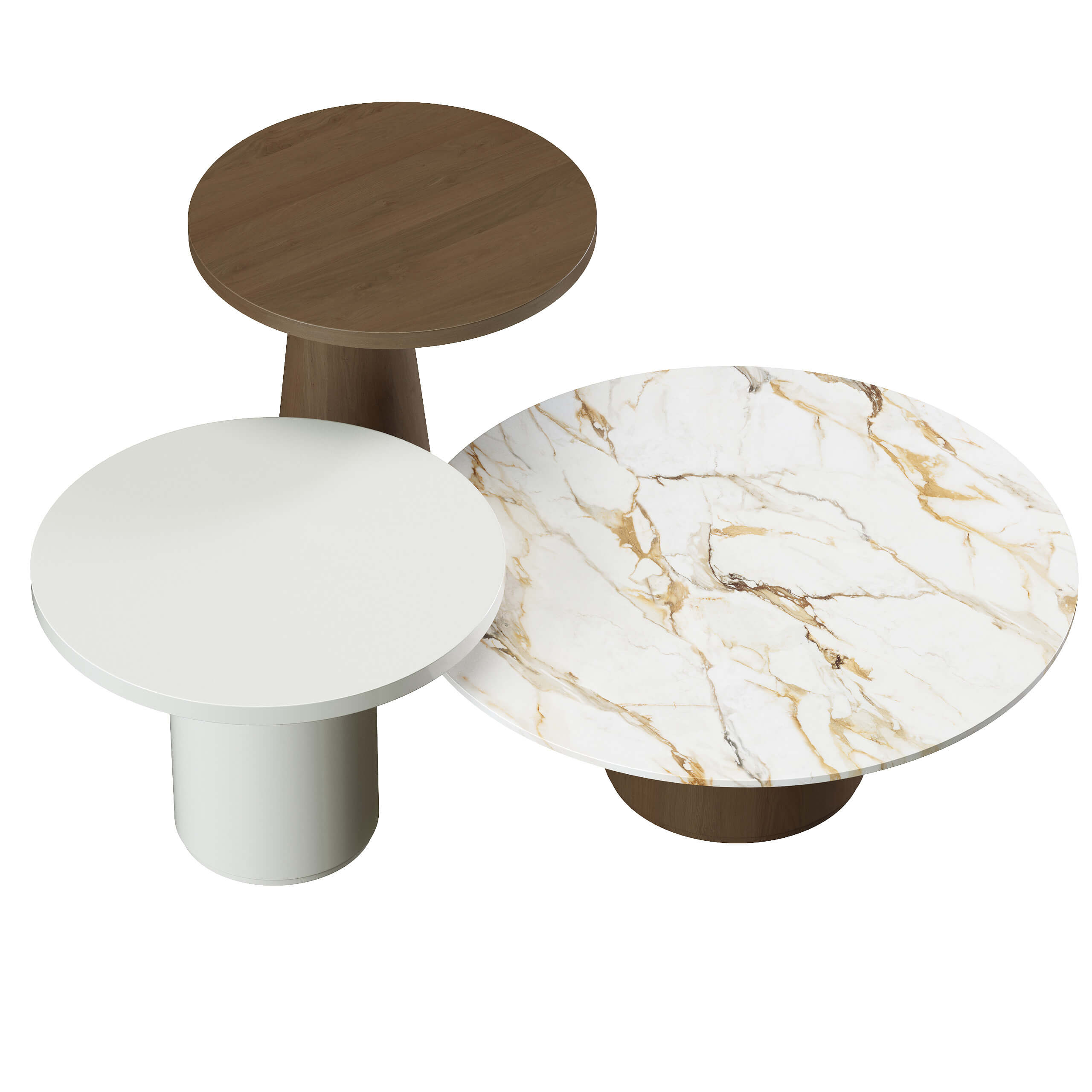 Dexter Coffee Table by David Shaw 3D Model by Katmit