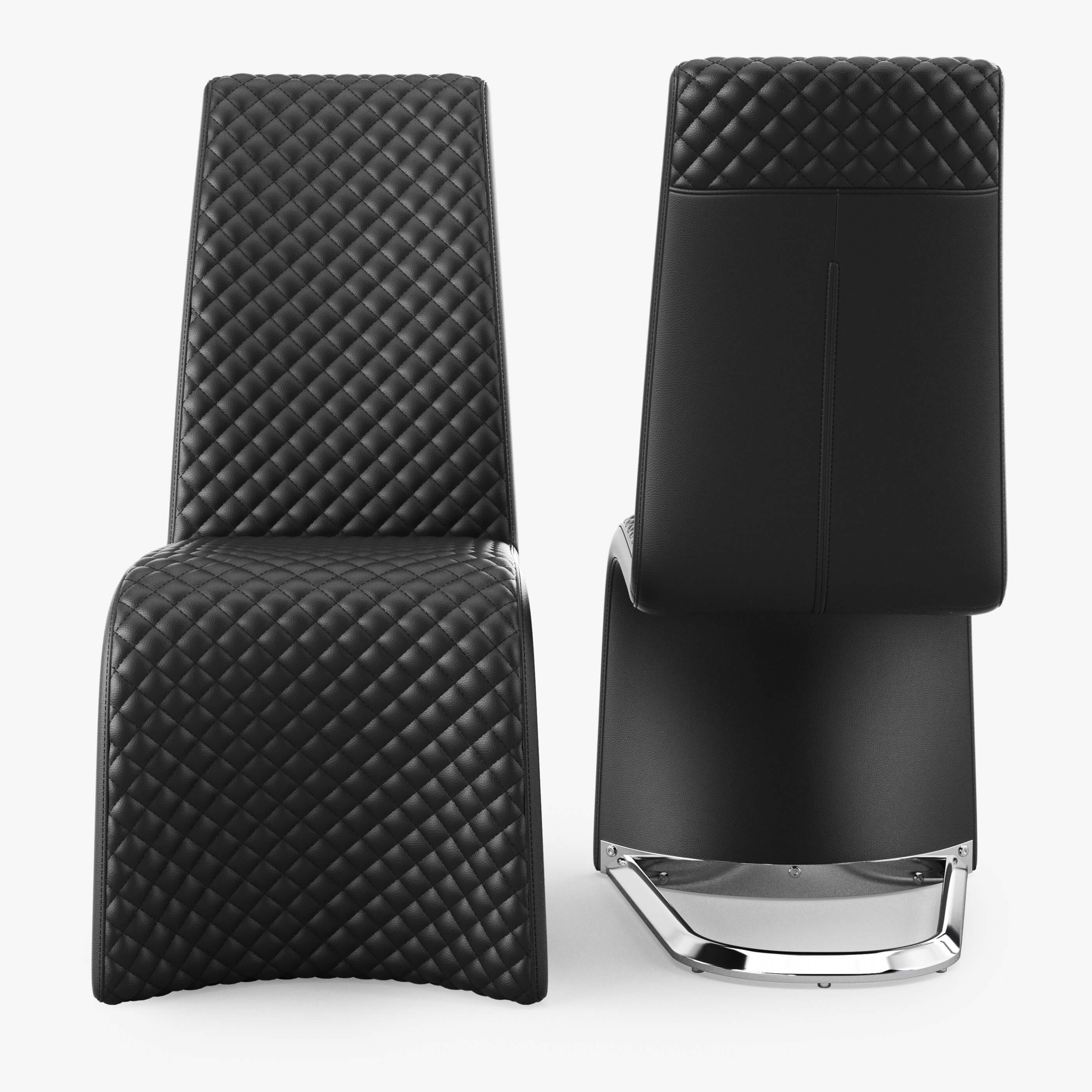 Global Furniture USA D6671DC D2003DT 3D Model by Katmit