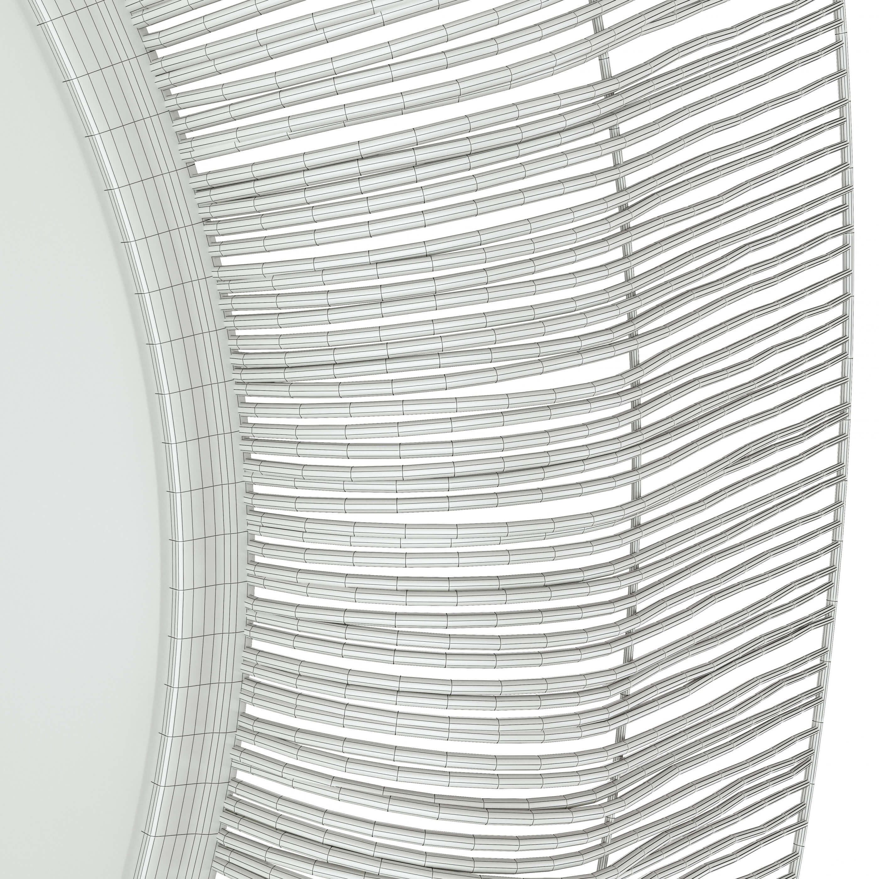 Kare Design Rayos Mirror - 3D Model by Katmit