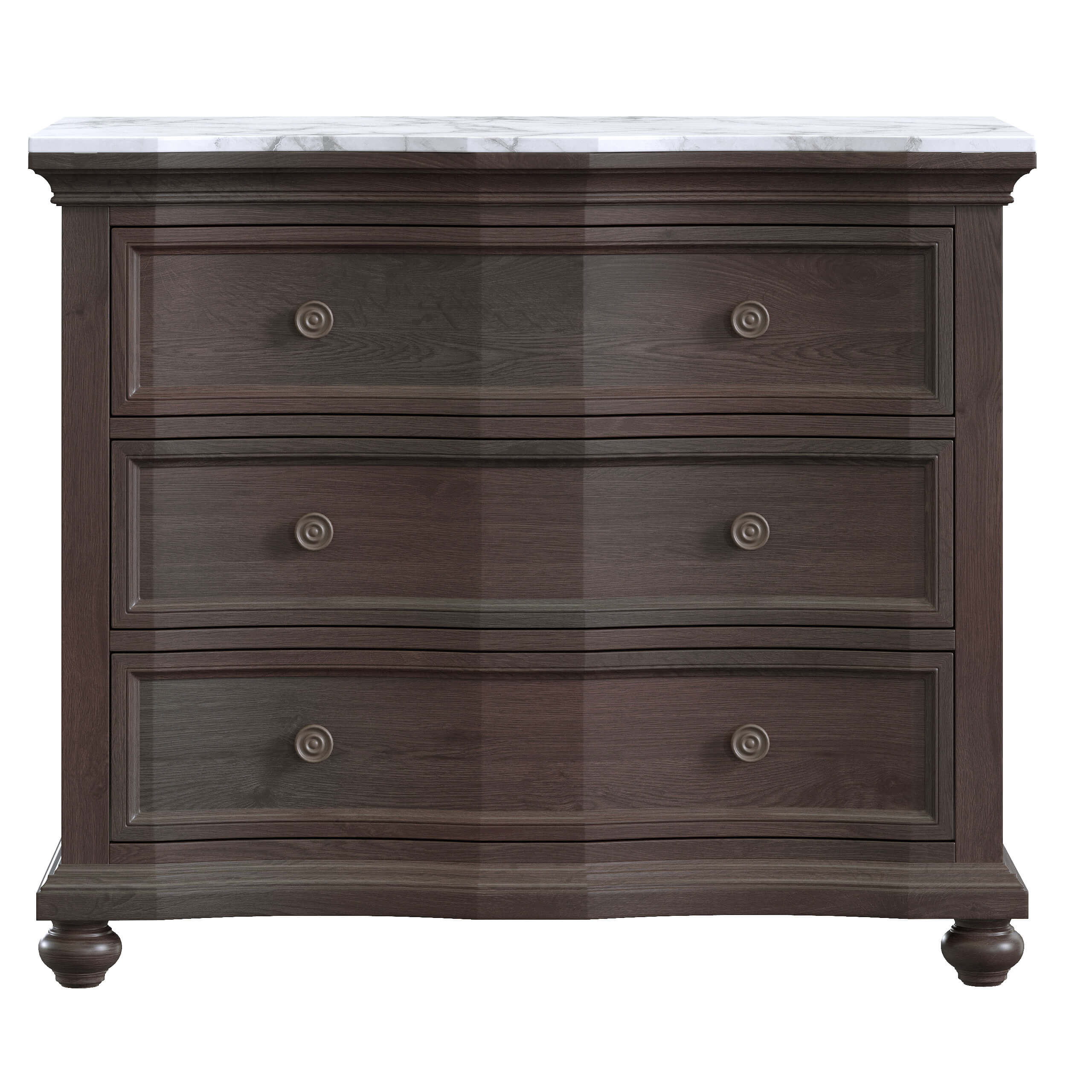 Nate Jeremiah Galerie Bachelors Chest 3D Model by Katmit