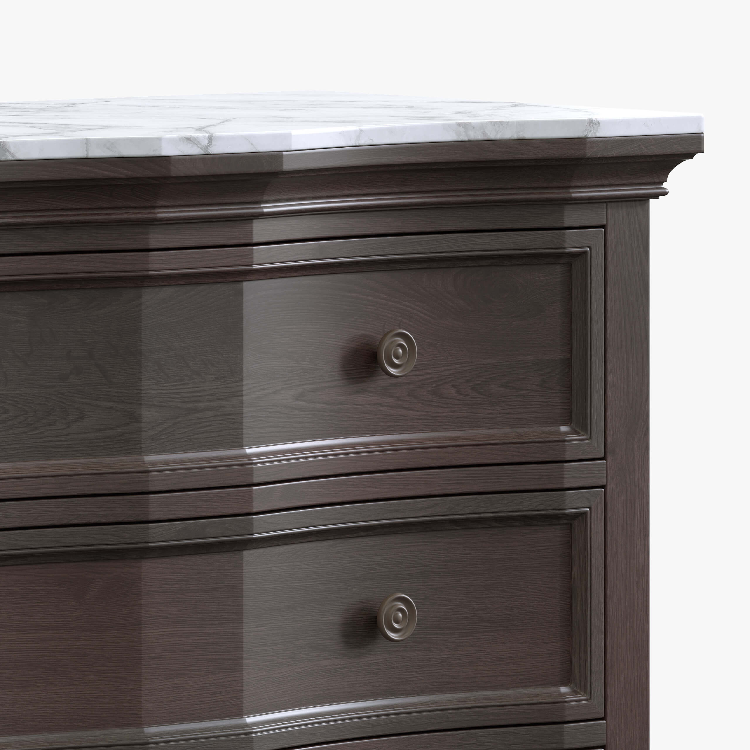 Nate Jeremiah Galerie Bachelors Chest 3D Model by Katmit