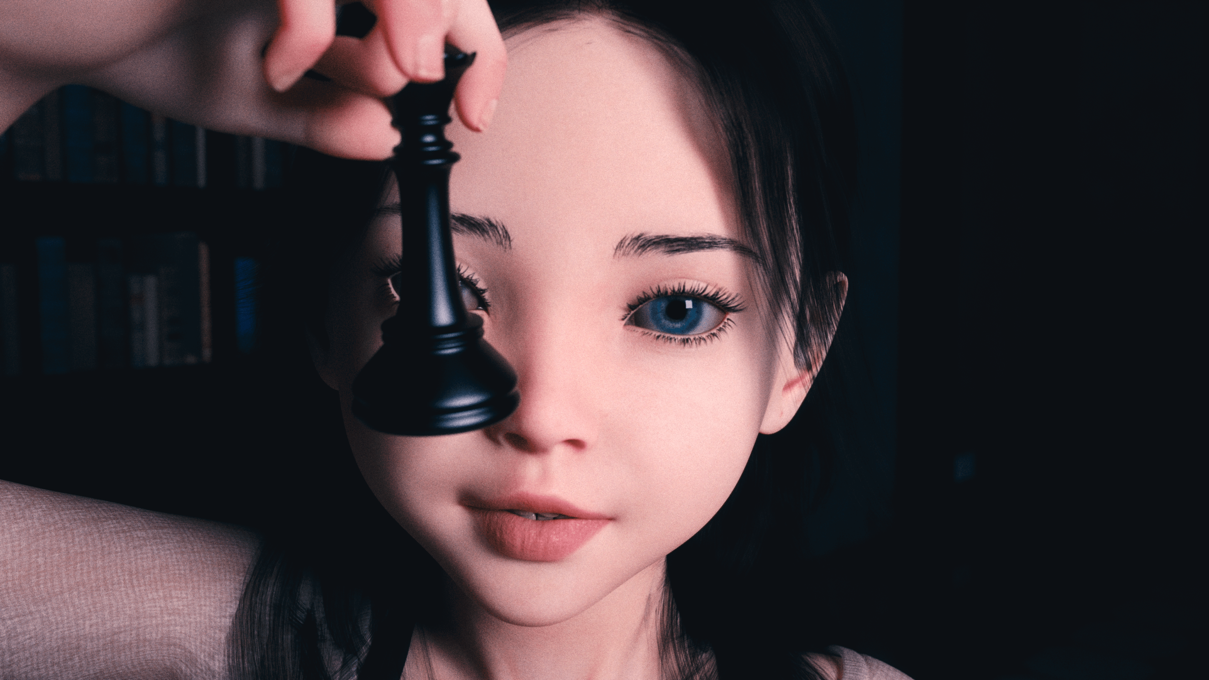 The Queen 3D Render, Digital Art by Kayami