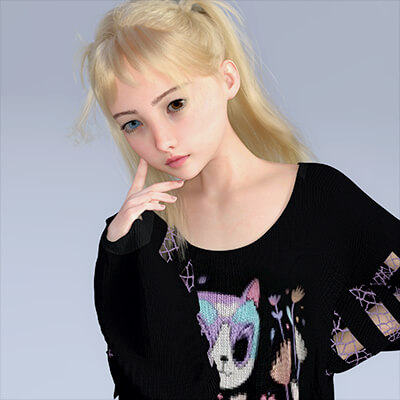 Kay Amelia Teen for Genesis 9 by Kayami