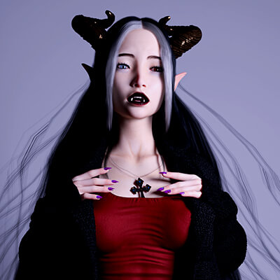KAY Charllote Vamp for Genesis 8 and 8.1