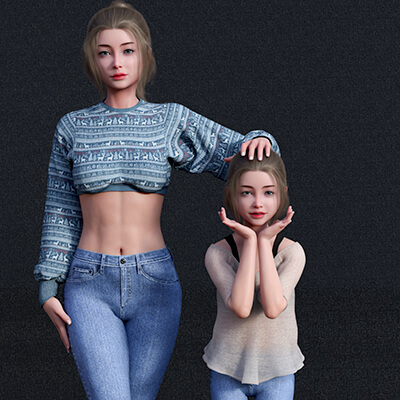 Kay Joanne and Joanne Young for Genesis 9