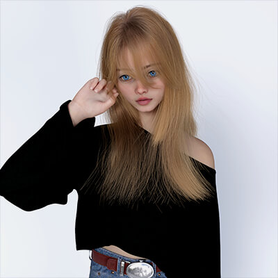 KAY Soraia Character Morph for Genesis 9 by Kayami