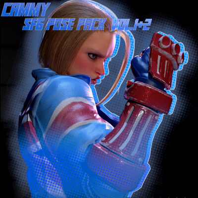 Cammy SF6 Pose Pack Vol.1 2