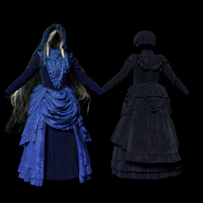 dForce Widow Dress Genesis 9
