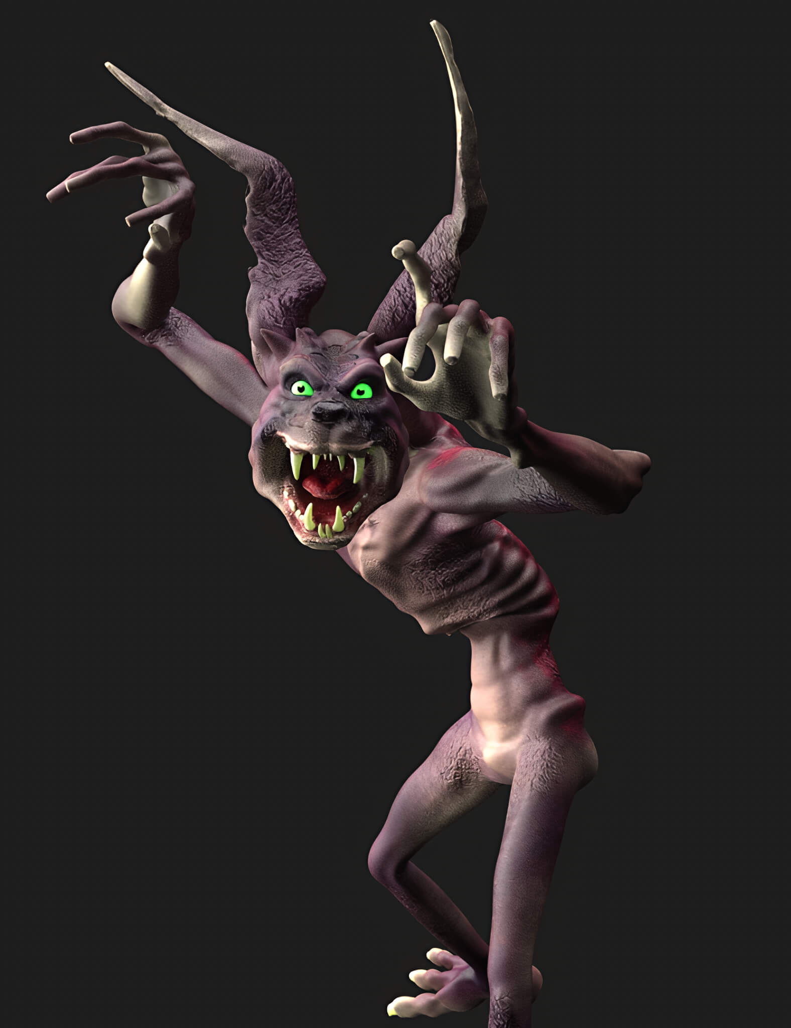 Spooky Monster Stand Alone Daz Content by kemel