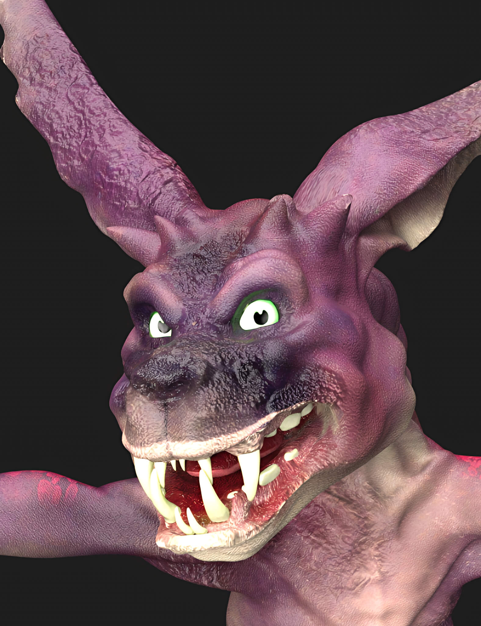 Spooky Monster Stand Alone - Daz Content by kemel