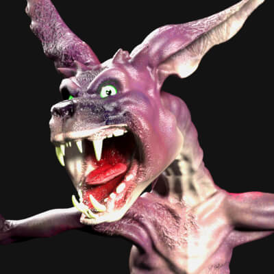Spooky Monster Stand Alone