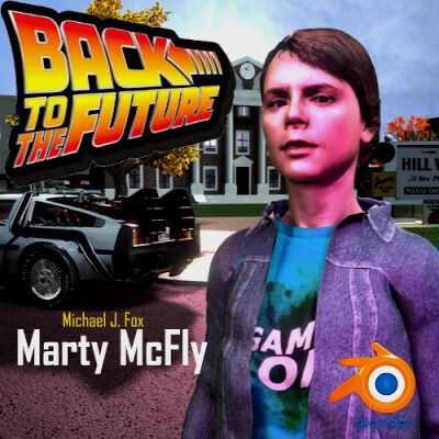 Back to the Future Marty McFly by kenkat