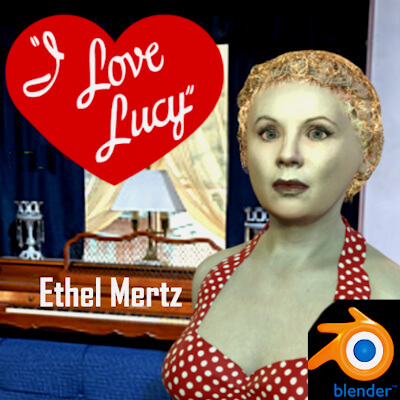 Ethel Mertz - I Love Lucy