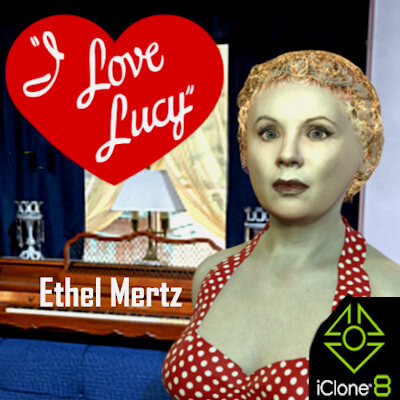 Ethel Mertz - I Love Lucy