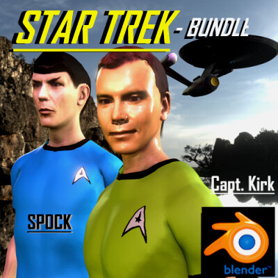 Star Trek &ndash Kirk and Spock Bundle