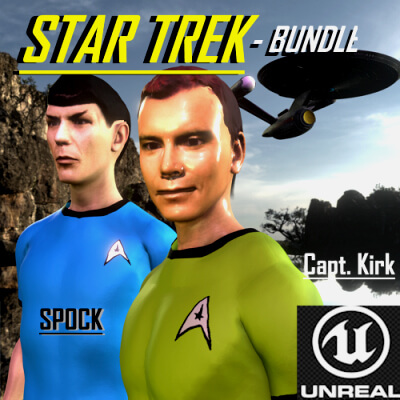 Star Trek - Kirk and Spock Bundle
