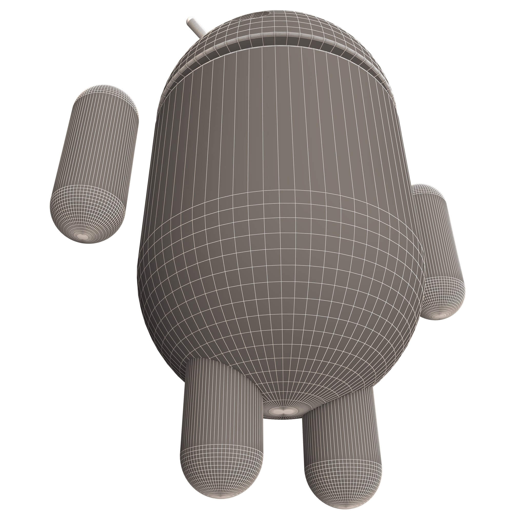 Android Character - 3D Model by KhaganFX