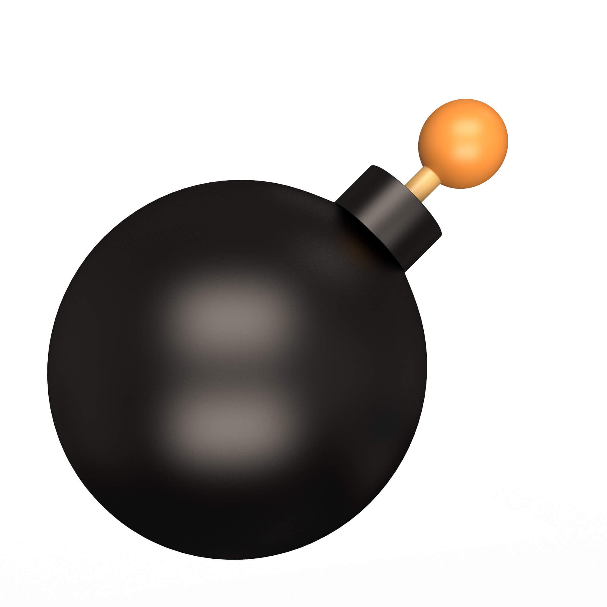 Bomb Emoji 3D Model by KhaganFX