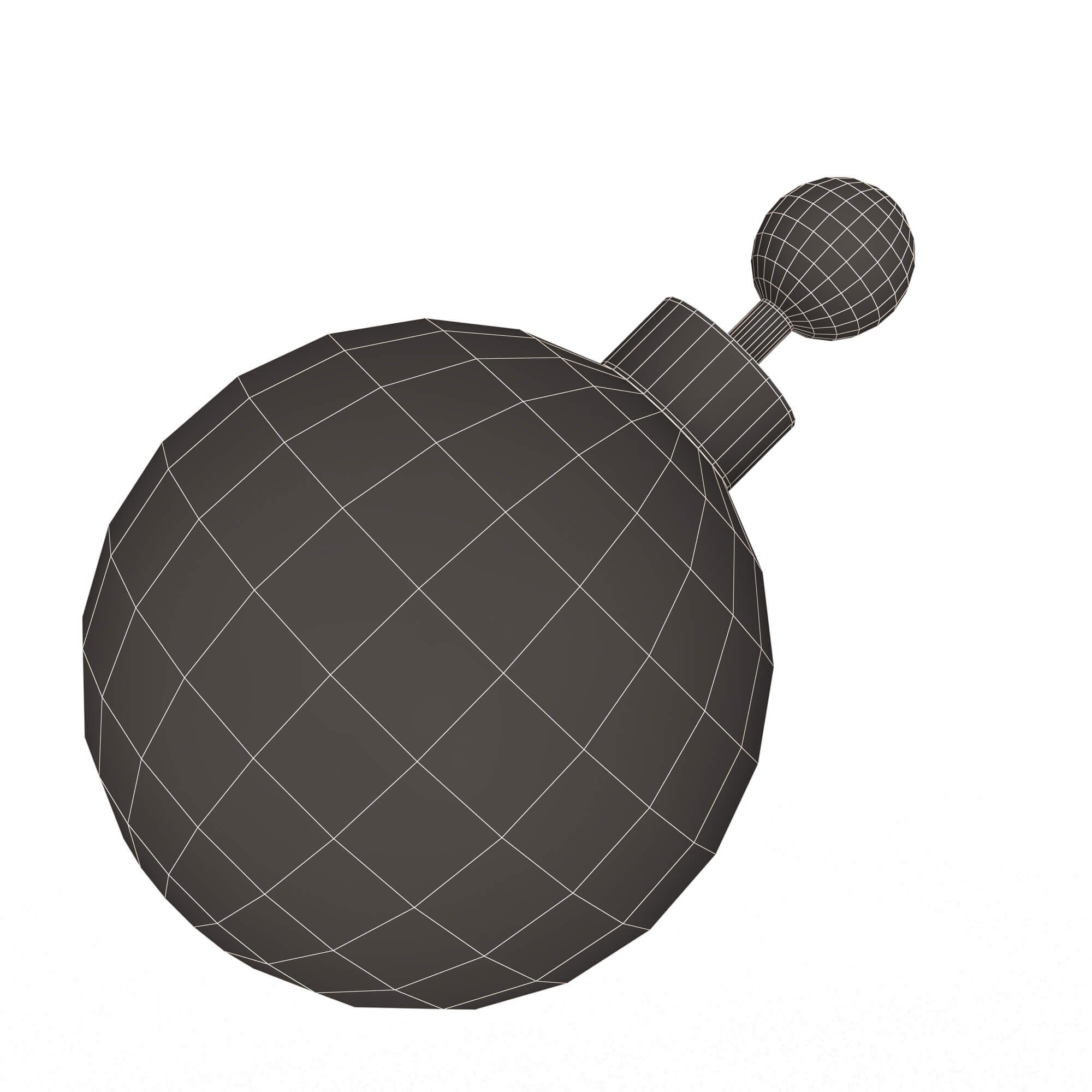 Bomb Emoji 3D Model by KhaganFX