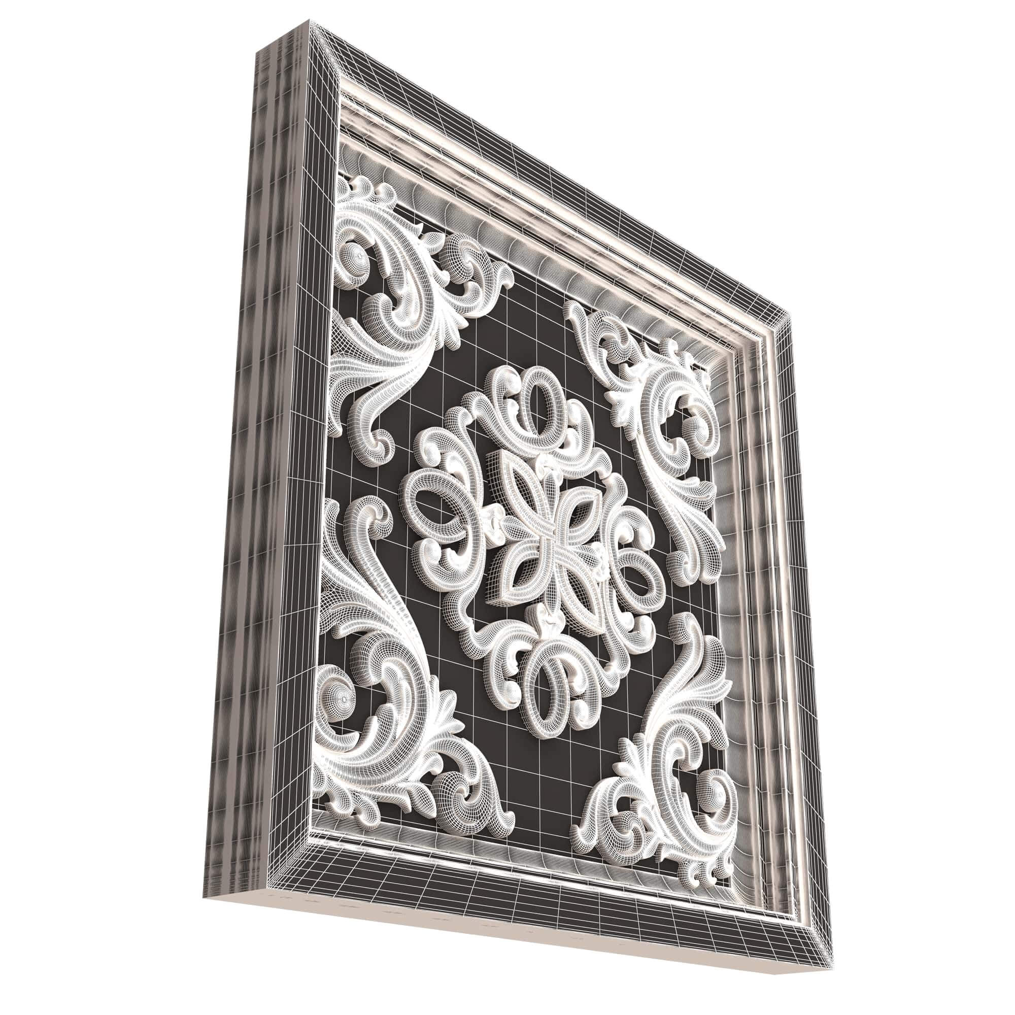 Collection of Ceiling Tiles 02 - 3D Model by KhaganFX