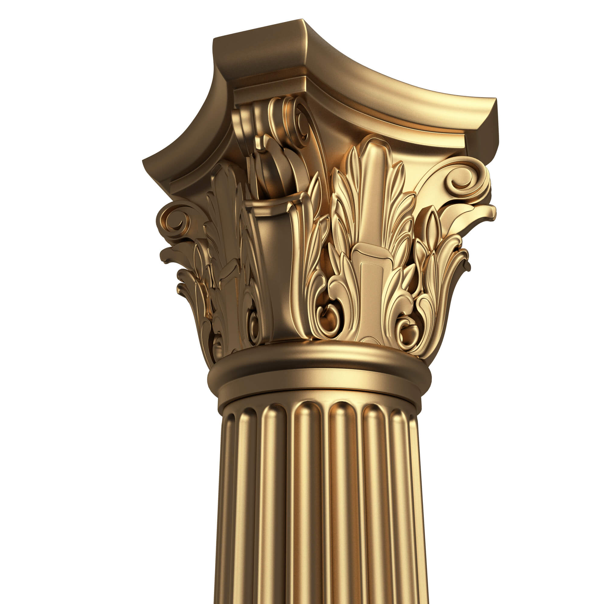 Column Capitals Collection 3D Model by KhaganFX