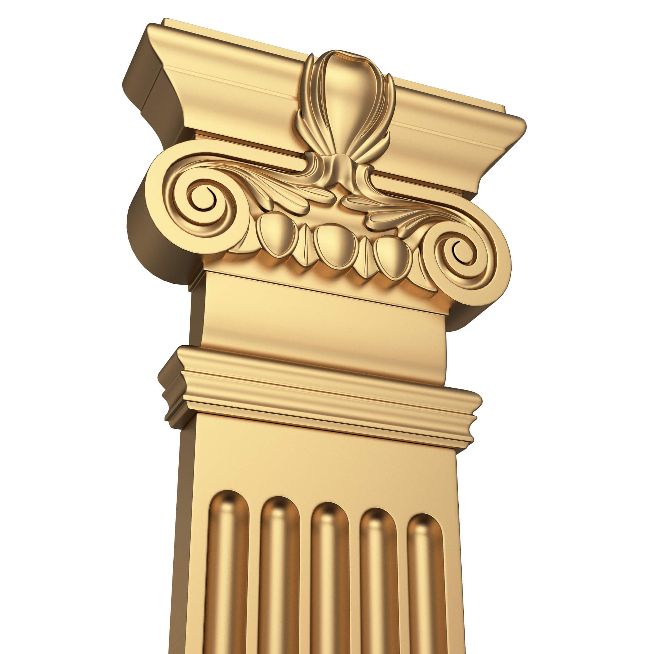 Column Capitals Collection 3D Model by KhaganFX