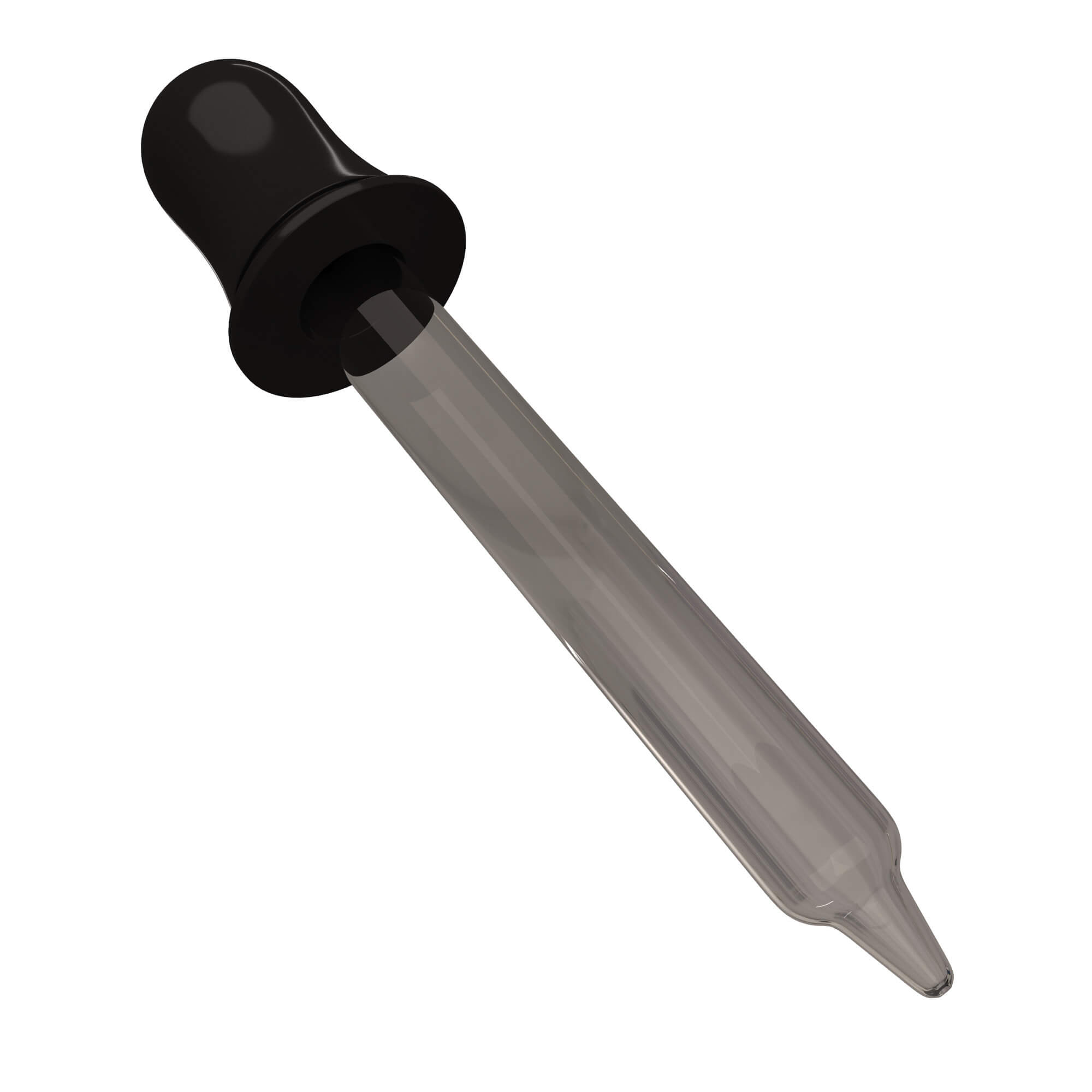 Eye Dropper Pipette With Rubber Head 3D Model by KhaganFX