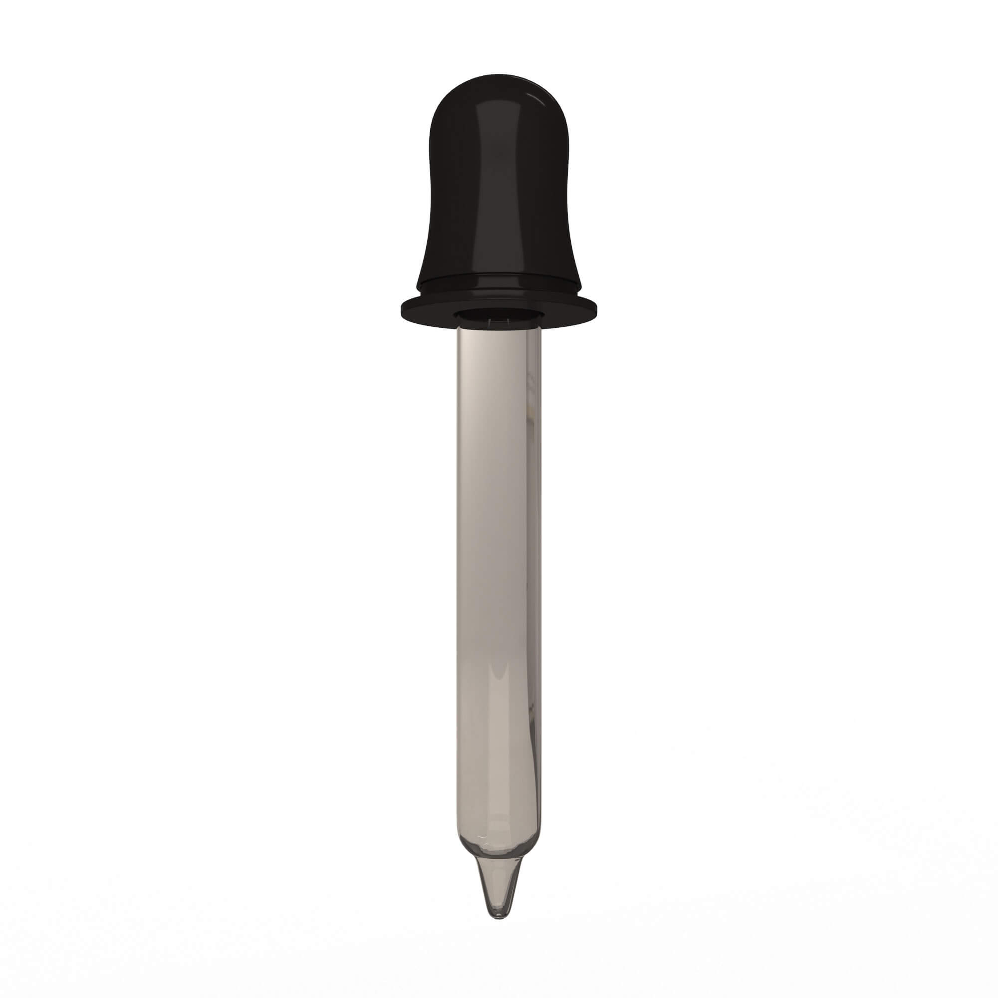 Eye Dropper Pipette With Rubber Head 3D Model by KhaganFX