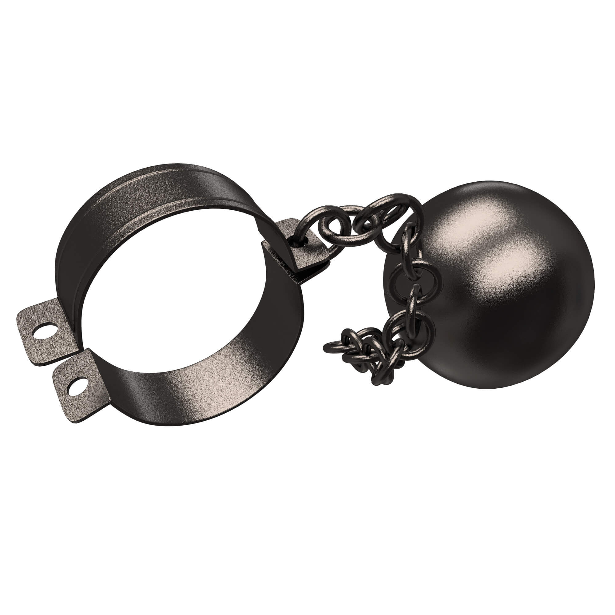 Ball and Chain 3D Model by KhaganFX