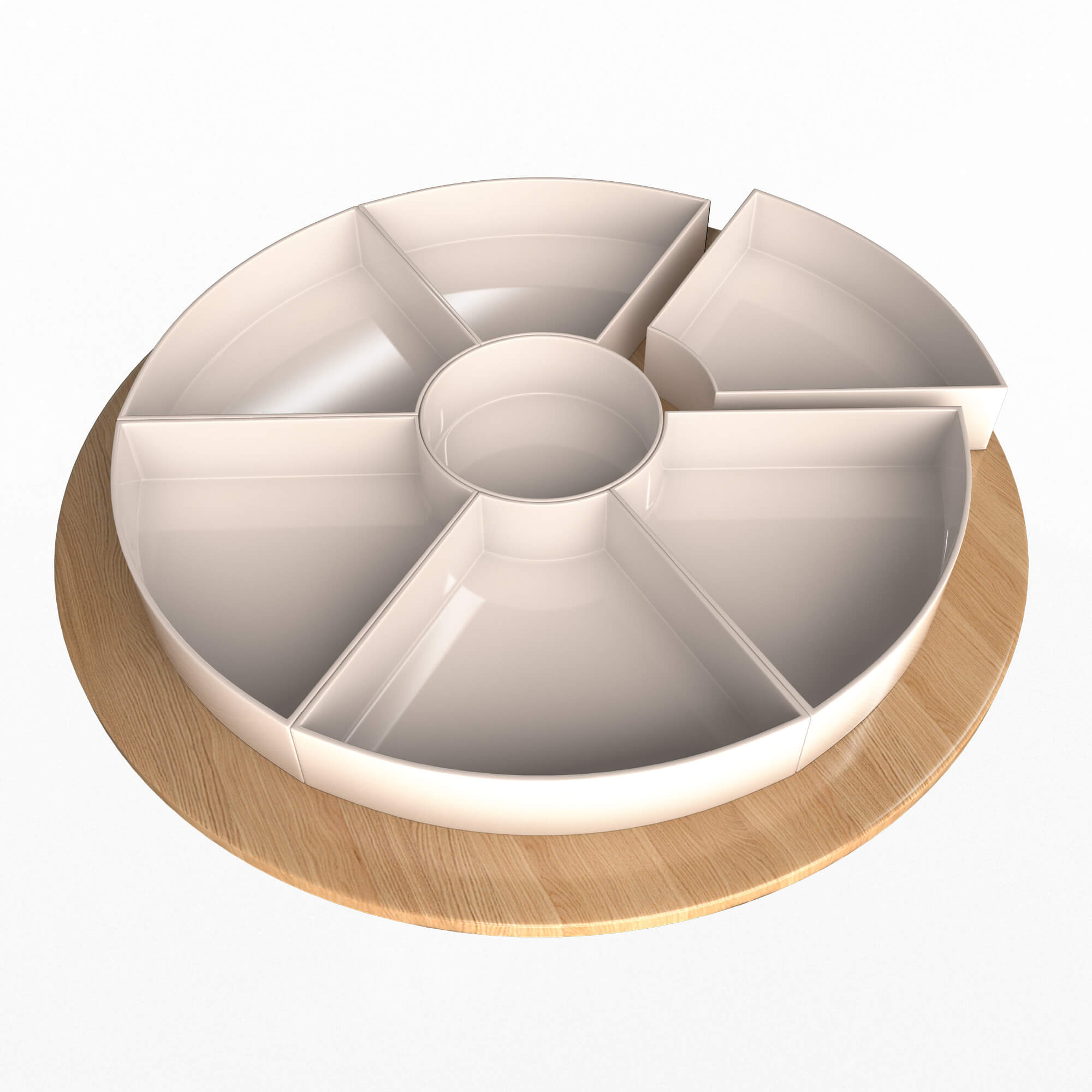 Lazy Susan 3D Model by KhaganFX