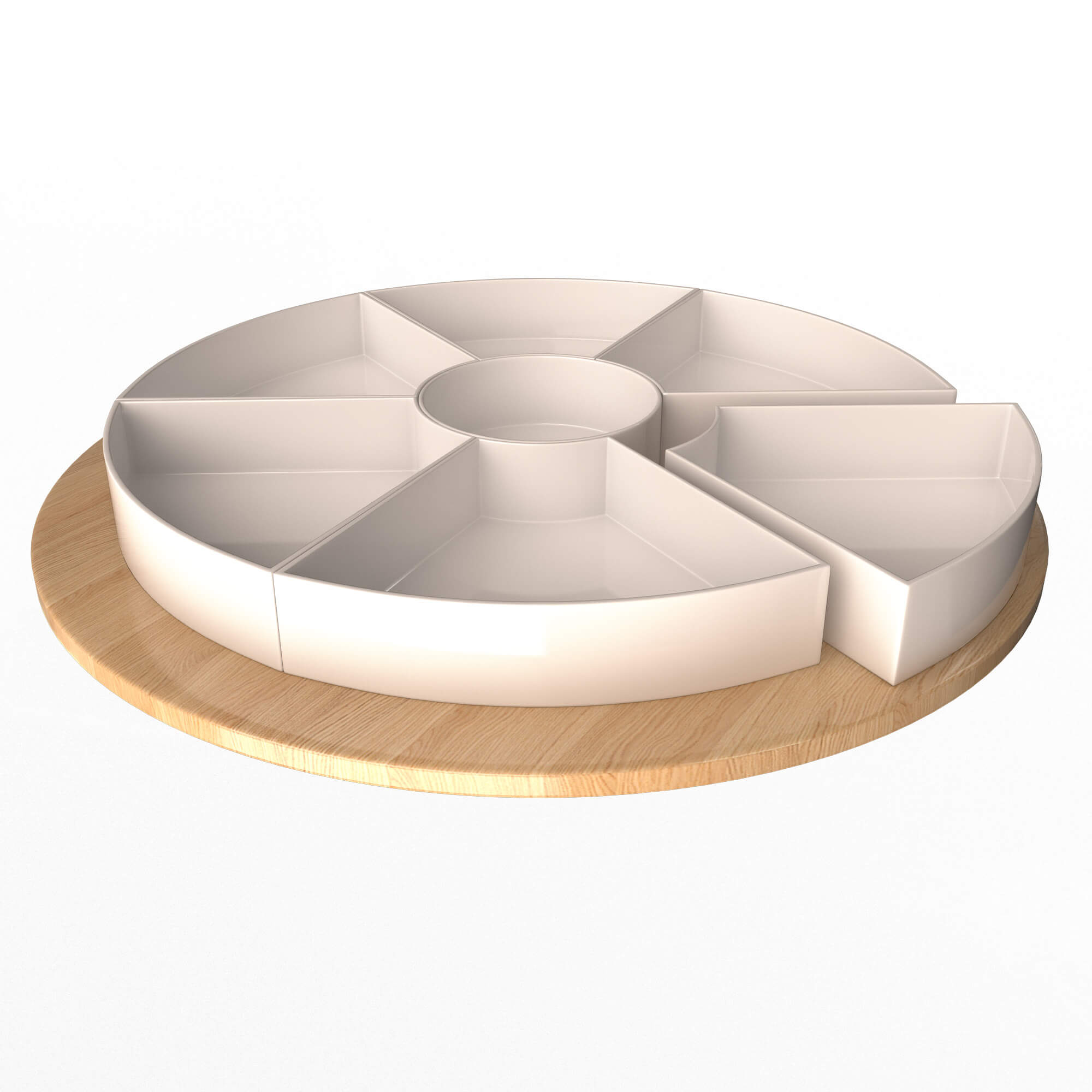 Lazy Susan 3D Model by KhaganFX