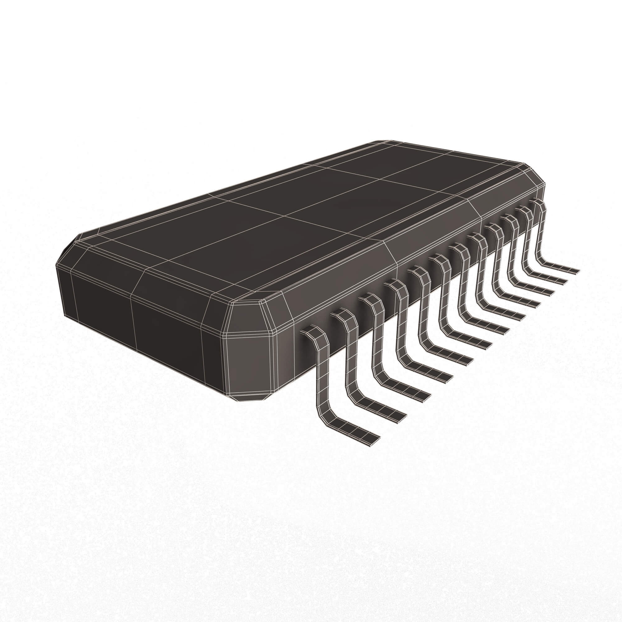 Microchip Program Model Microchip - 3D Model by KhaganFX