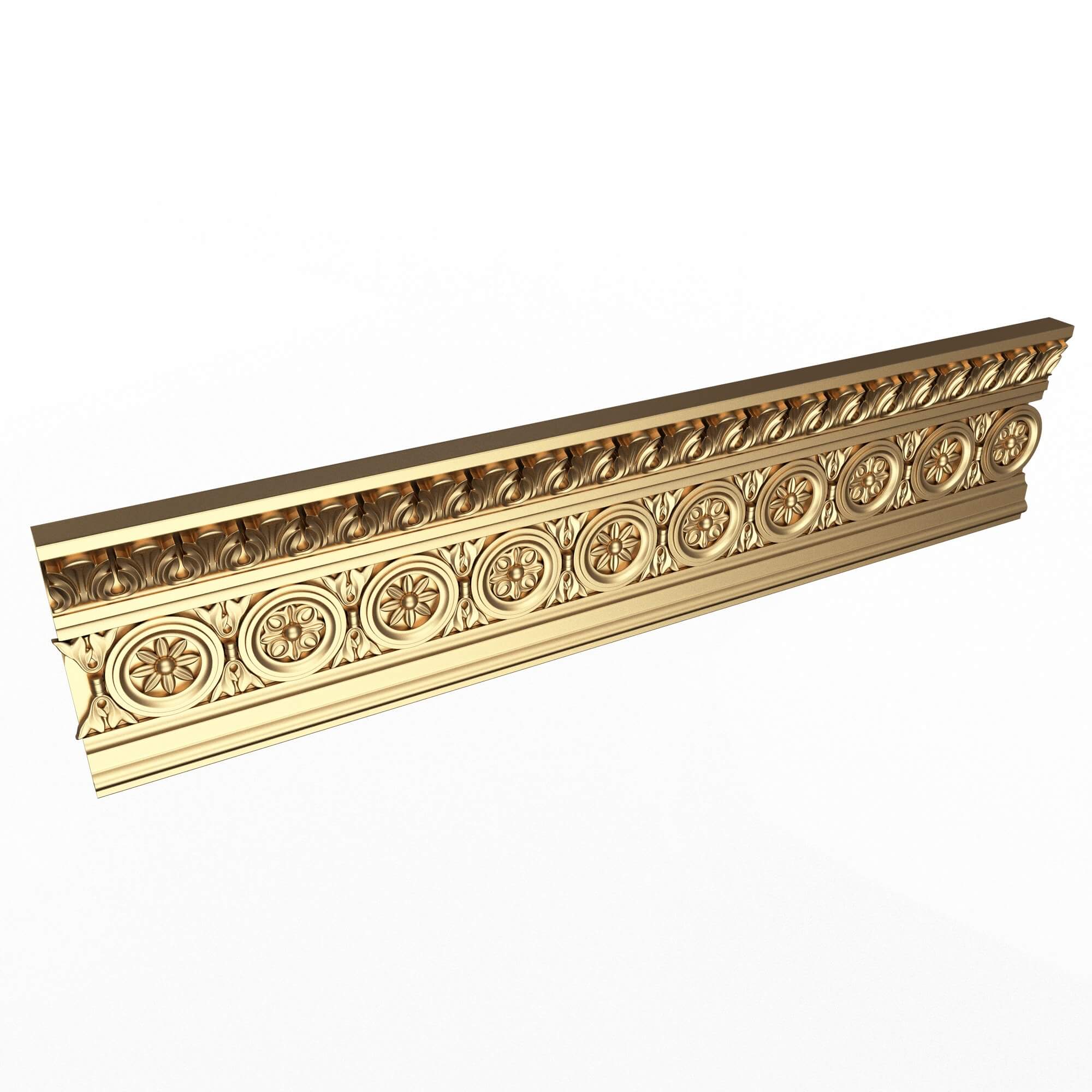 Ornament Element Molding 011 3D Model by KhaganFX