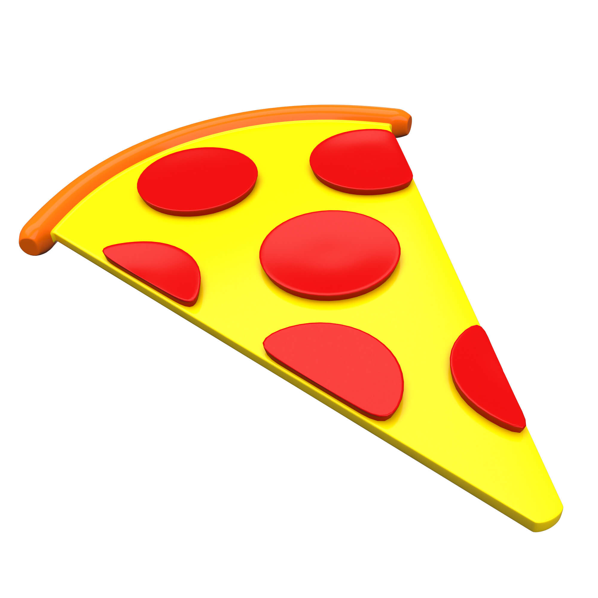 Pizza Emoji 3D Model by KhaganFX