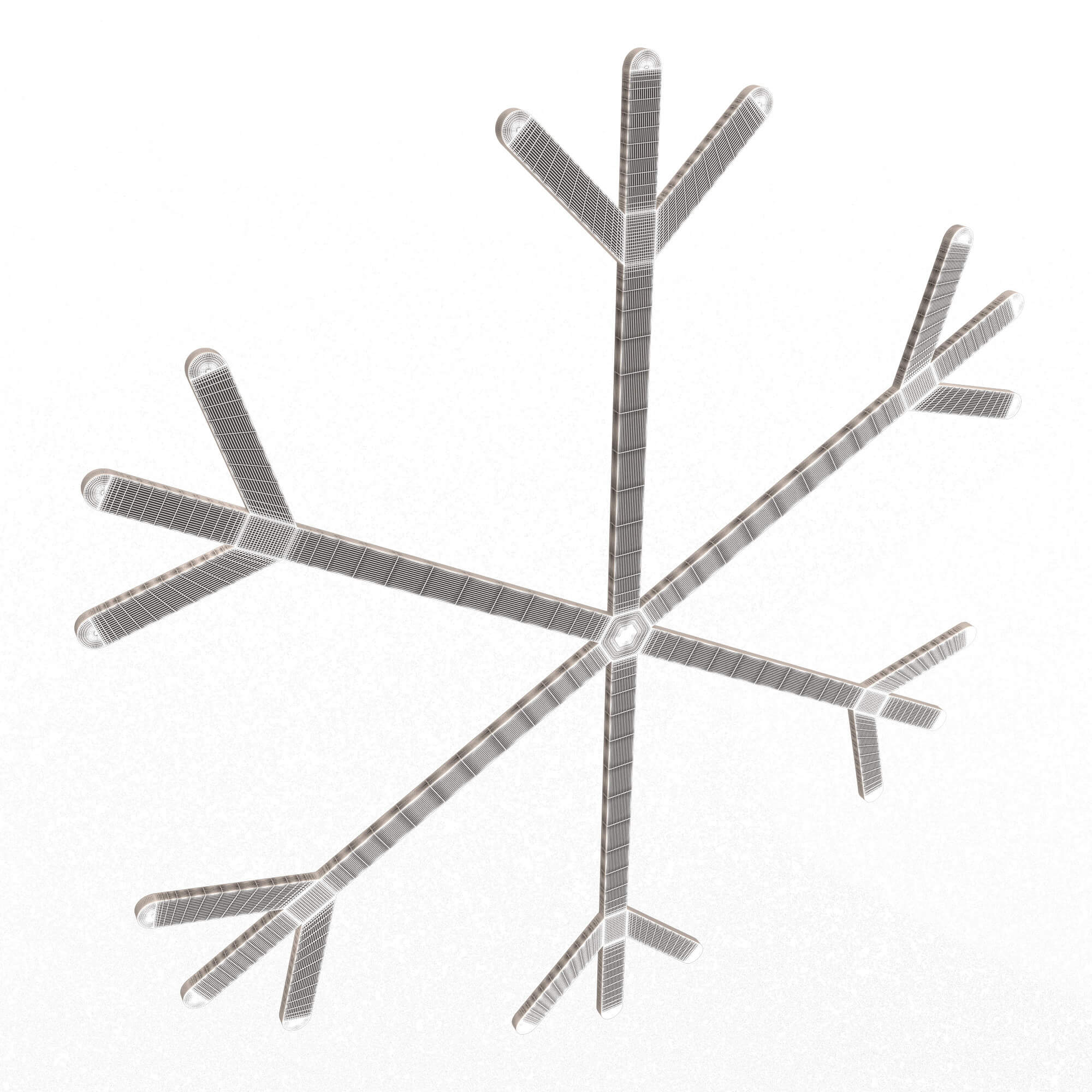 Snowflake Emoji 3D Model by KhaganFX