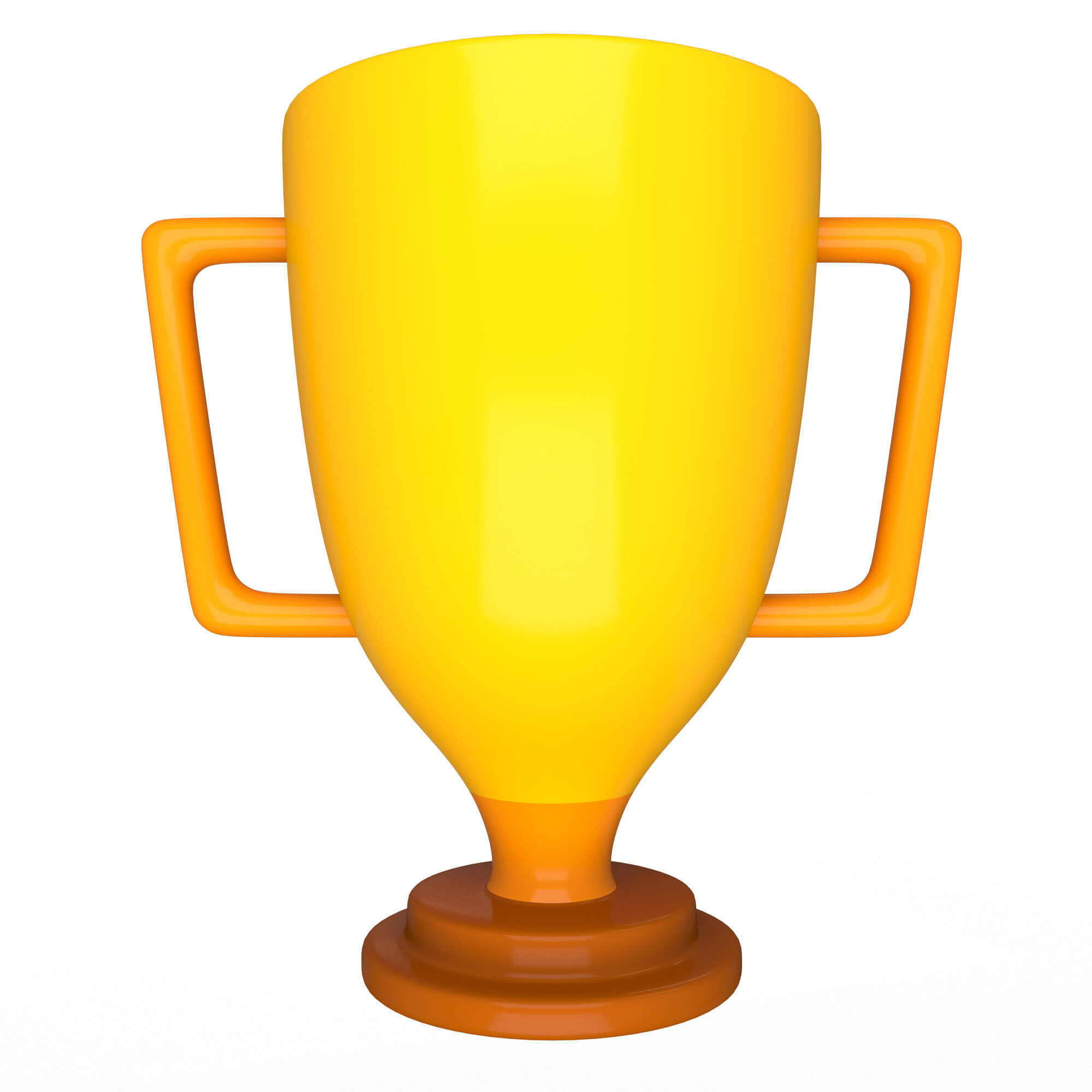 Trophy Emoji 3D Model by KhaganFX