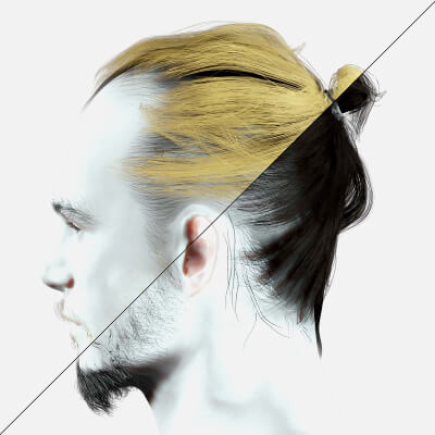 Bun Man - Asiatique Hair