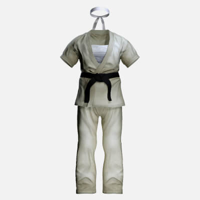 Combat Sports Attire Realistic Martial Arts Clothing