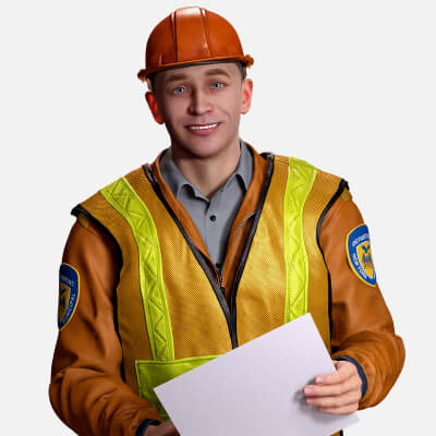 Construction Worker Men Engineer Ready