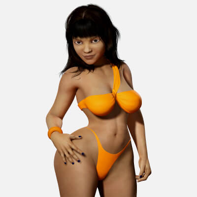 Curvy Brown Girl